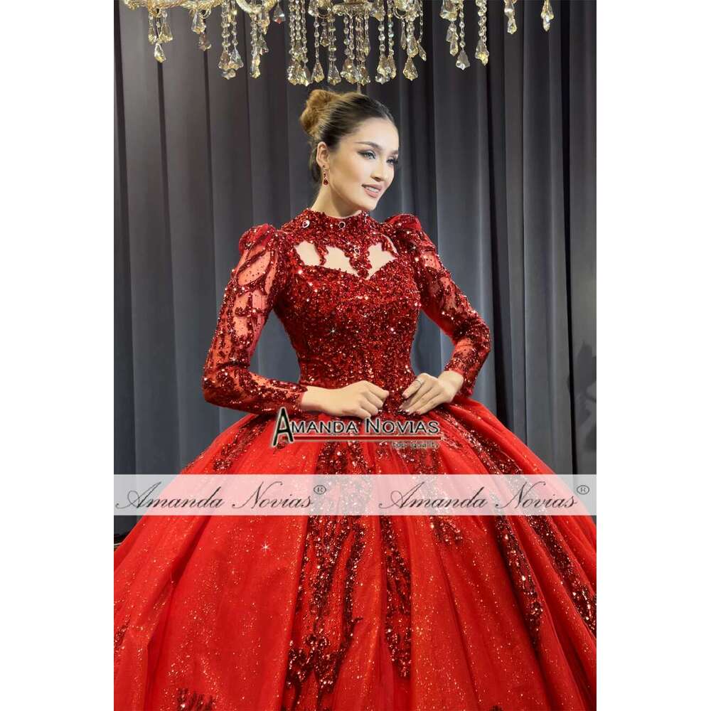 Wine Red Wedding Dresses New Ball Gown