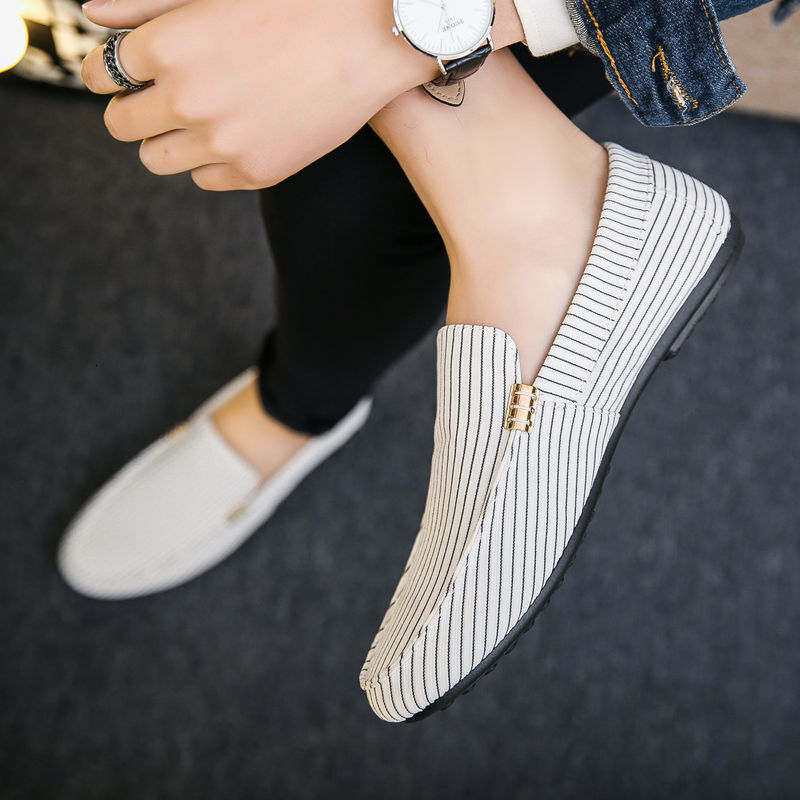Summer Loafers Spring Large Size Light And Comfortable Flat Men S Breathable Non Slip Soft Casual Canvas Shoes Ddmysheep Ddmycat