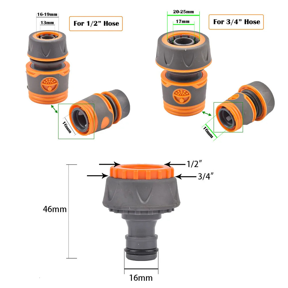 Hose nozzle High pressure garden hose nozzle spray mode Thumb control water hose spray for waterworks and car washing 241016