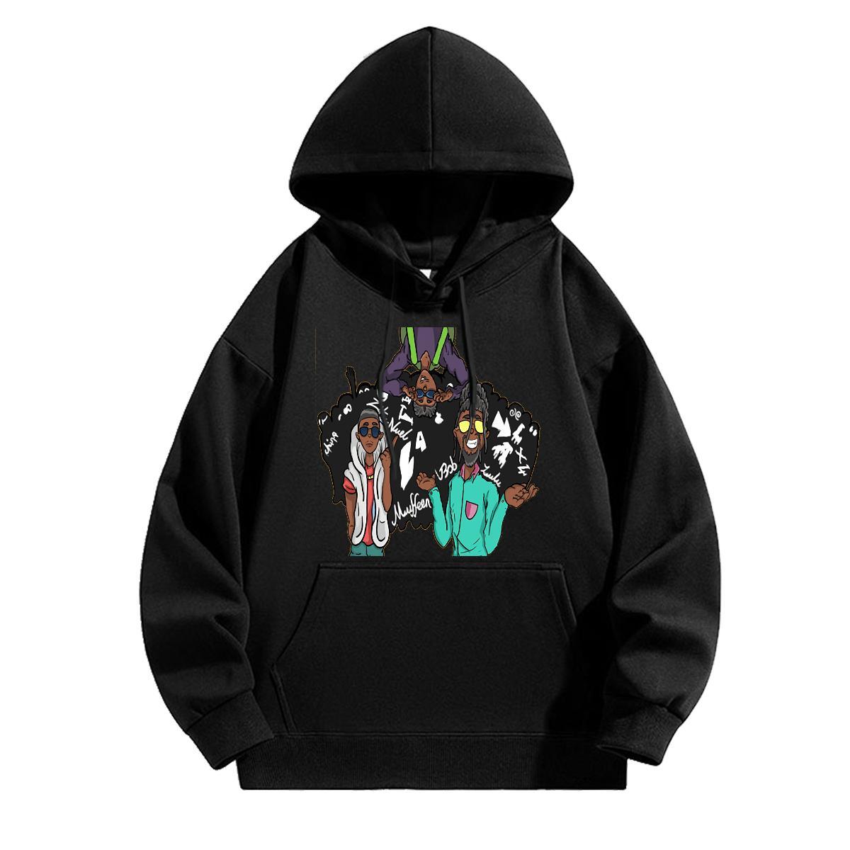 Brand Hoodie for Men TOP Quality Men Hoodie Custom Big Size Clothes Hoodie Hip Hop Hooded Collar Breathable Thick Plush