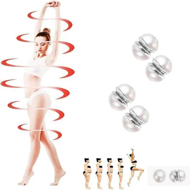 A pair of neutral strong magnetic earrings ear clips cuffs no perforations earmuffs crystal earrings suitable for women W241017