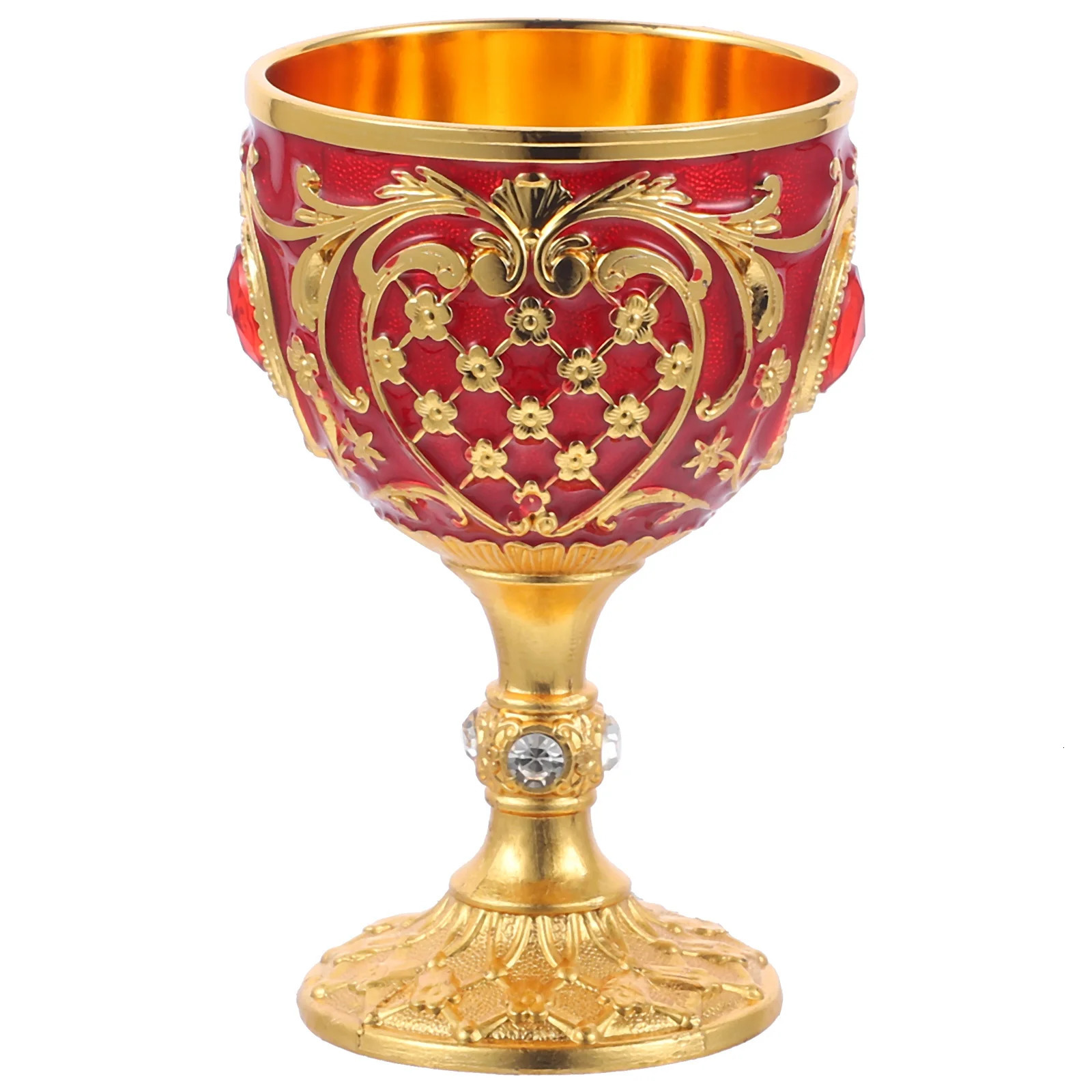 Vintage Chalice Goblet Royal Wine Cups King European Style Whiskey Cup Renaissance Medieval Gifts Communion 241009