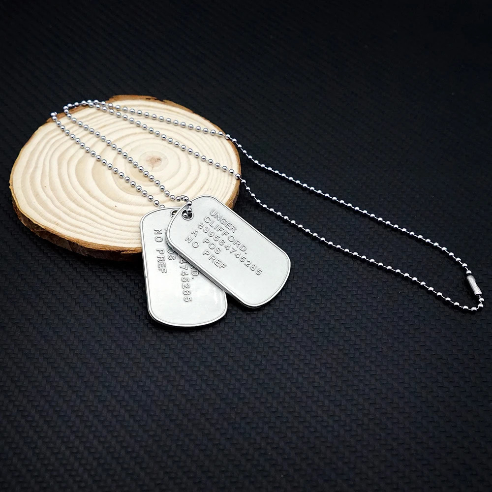 Death Stranding Necklace for Women Men Dog Tag Metal Necklaces Game Jewelry Pendant Chains Choker Collares Charm 241010 - view 7