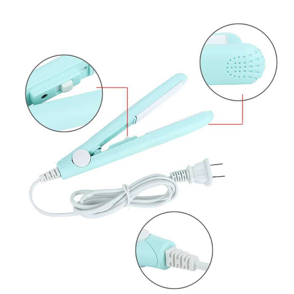 2 in 1 Tourmaline Ceramic Hair Straightening Irons Hair Straightener Curler Ceramic Flat Iron Tourmaline Plate Heating StylingXJ241016