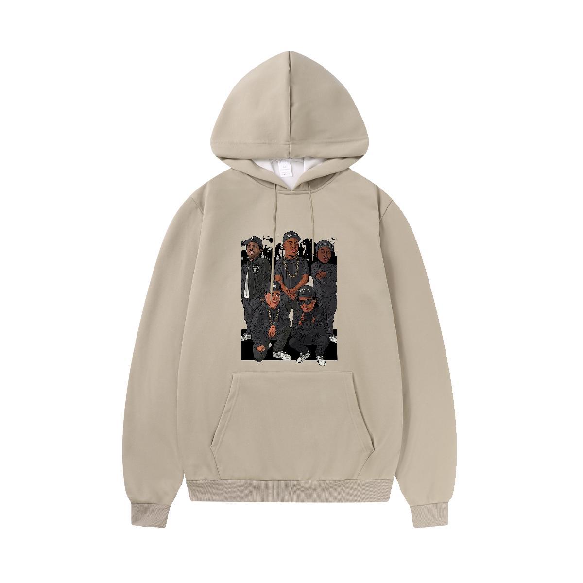 DIY Men's Hooded Sweatshirt Designer Hoodie Pullover Custom Print Plus Size Tops Pullover Hoodie Y2K Breathable Drawstring Velvet Thick