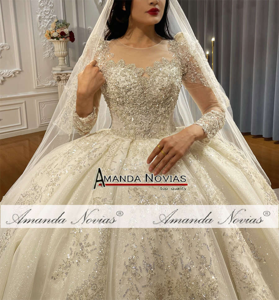 Hot Sale 2024 Ball Gown Wedding Dress Real Photos 100% Same