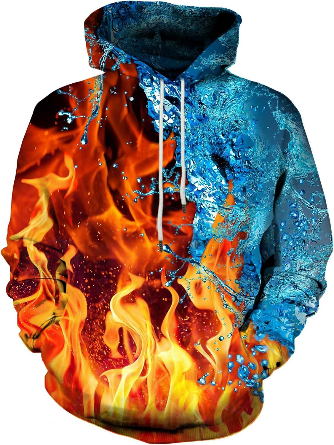 Hoodie for Mens Womens Men Women 3D Hooded Hoodies Fashion Long Sleeve Pullover Top with Pocket Graphic Hoodies sweatshirt Warm cool