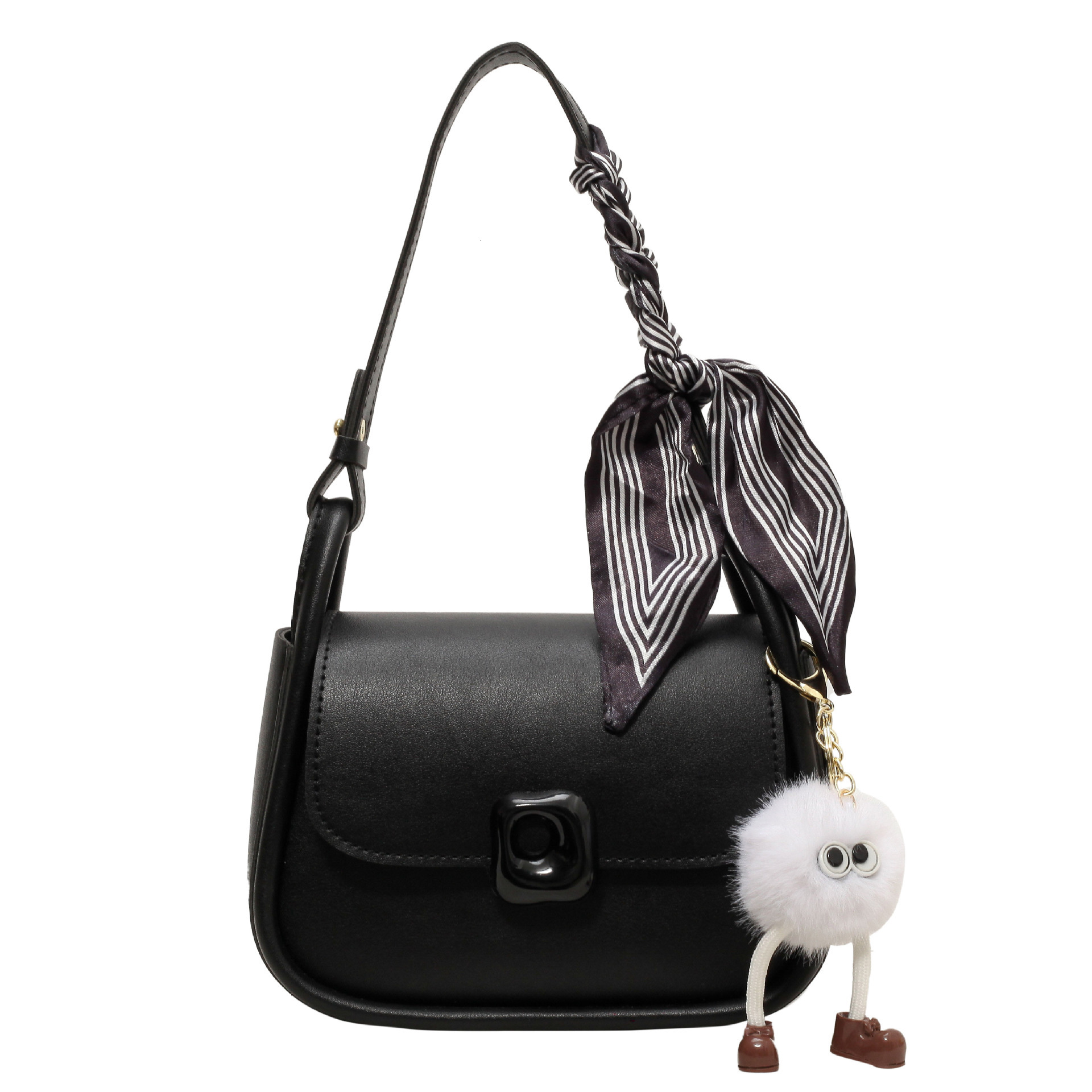 New Light Luxury Bow Single Shoulder Style High Quality Underarm Bag, Unique Trendy Crossbody Bag