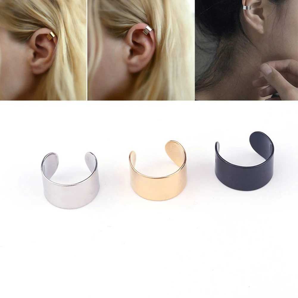 1 Punk Rock Earring Fashion Womens Cartoon Clip Cuff Packaging Non Perforated Clip Fashion Jewelry Accessory W241017