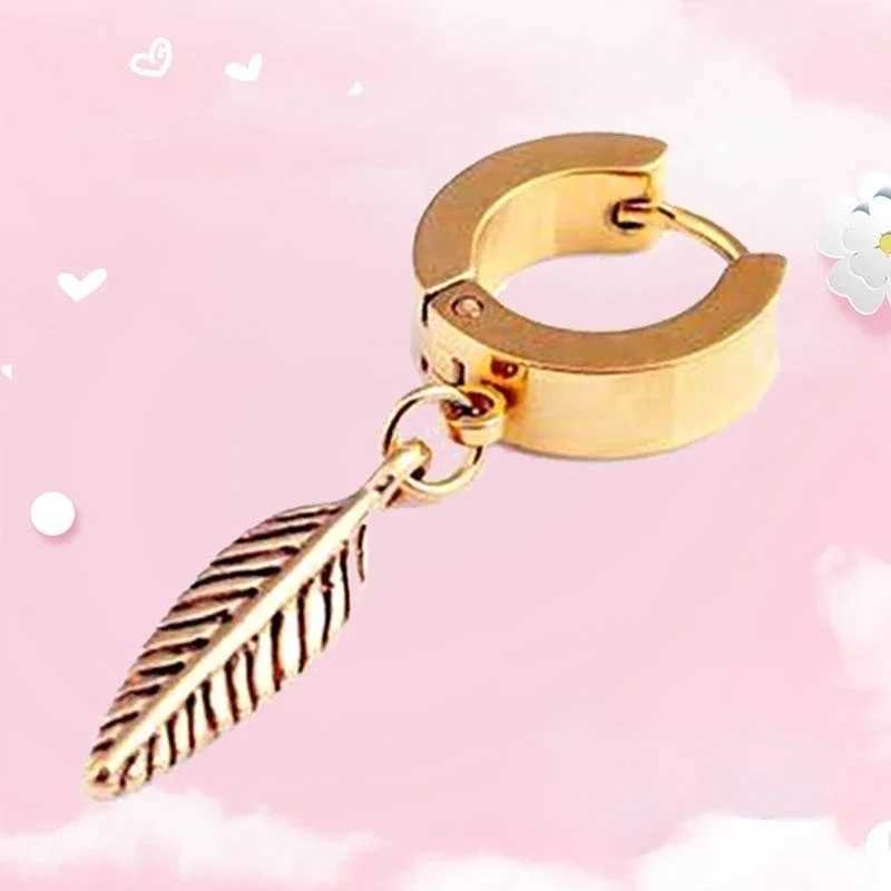 Delysia King 1 Simple Feather Earring W241017
