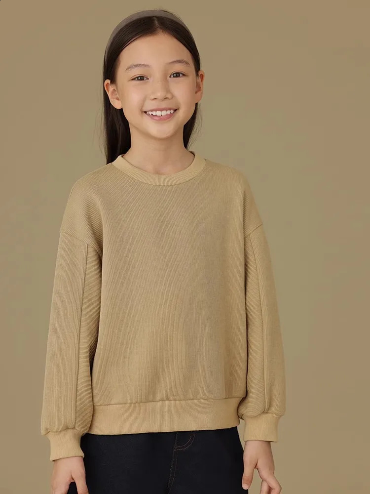 Autumn Baby Long Sleeve Knitted Cotton Sweatshirt Children Casual Hoodie Boys Girls Sport Infant Pullover 241017