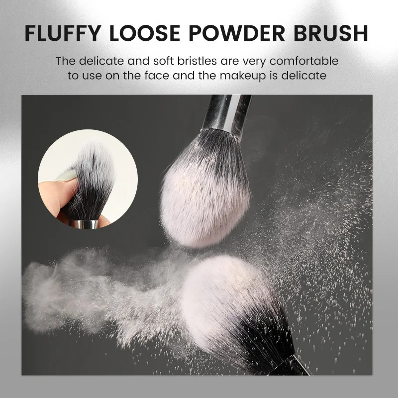 FOCALLURE 6/10 Pcs Soft Fluffy Makeup Brushes Set for Foundation Concealer Blush Setting Powder Eyeshadow Blending Tools Brush 241008 S25519