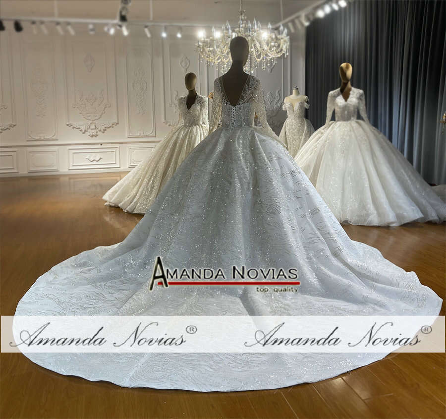 Good Price Crystal Ball Gown Wedding Dress