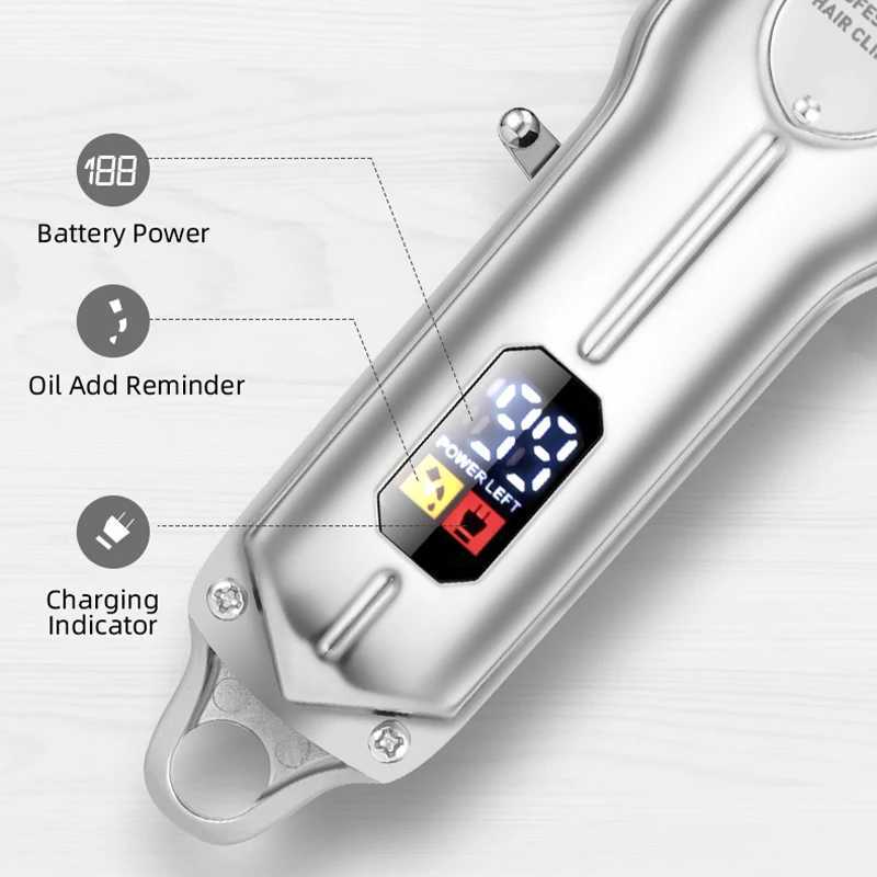 RESUXI LM-2026 Professional Cordless Mens Barber Rechargeable Barber W241017