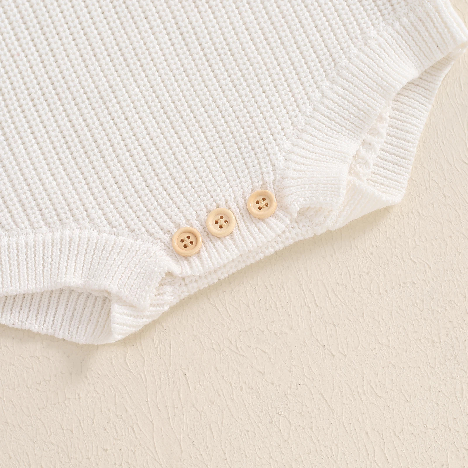 MISOWMNJOY Christmas Baby Knitted Romper Winter Warm born Sweater Bodysuits Letter Embroidery Long Sleeve Girls Boys Knitwear 241017