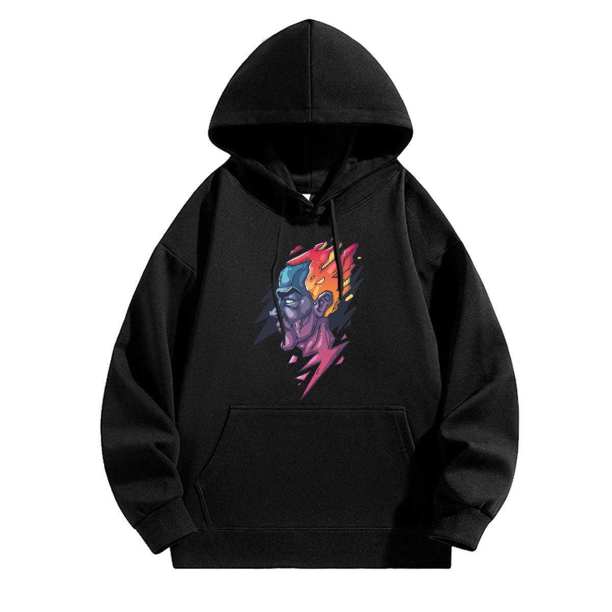 Free Shipping Men Sweatshirt hoodie Breathable Comfortable Hoodie for Man Woman Skull Top Hoodie Street Wear Thick Fleece
