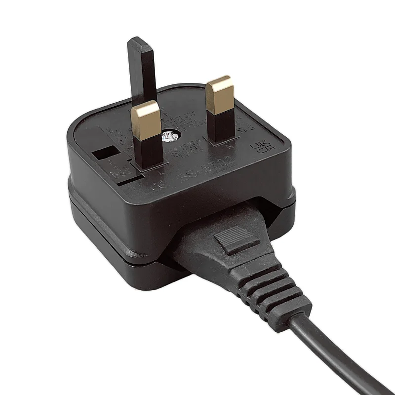 Euro EU To UK Plug Adapter With 3A/5A/13A Fuse UK British Electrical Travel Adapter Converter Socket AC Power Cord Outlet 2pcs/Pack