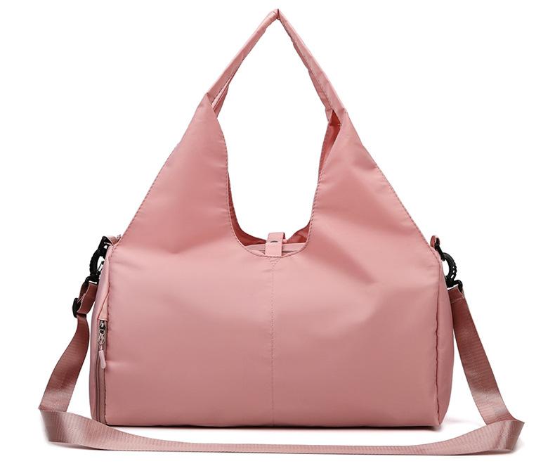 Yoga bag Women's sports fitness bag dry wet separation wear-resistant large capacity storage travel bag