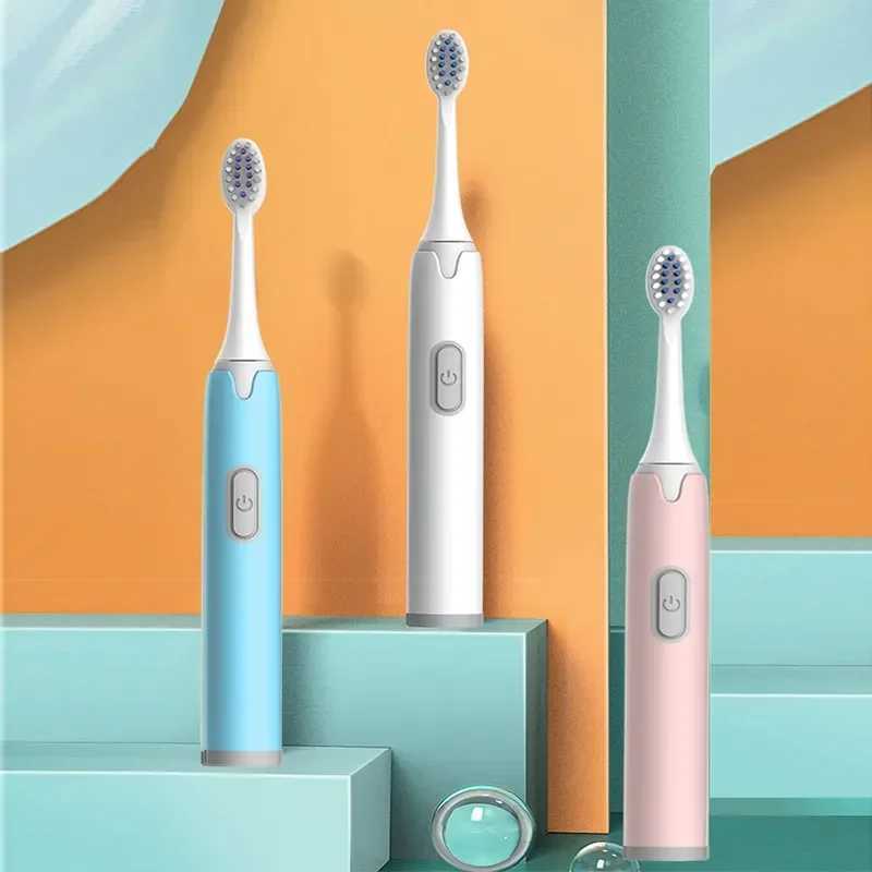Adult electric toothbrush intelligent brush IPX7 waterproof oral care whitening replaceable brush head (excluding battery) M241017
