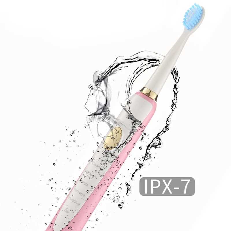Electric toothbrush powerful sonic cleaning rechargeable waterproof suitable for men women households medical equipment oral care M241017