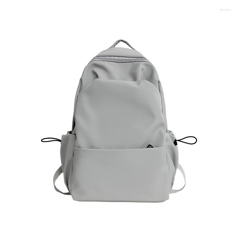 Fashion designer 2025S new model School Bags Large Capacity Simple Fashionable Backpack Men s Senior High College Students Bag Water