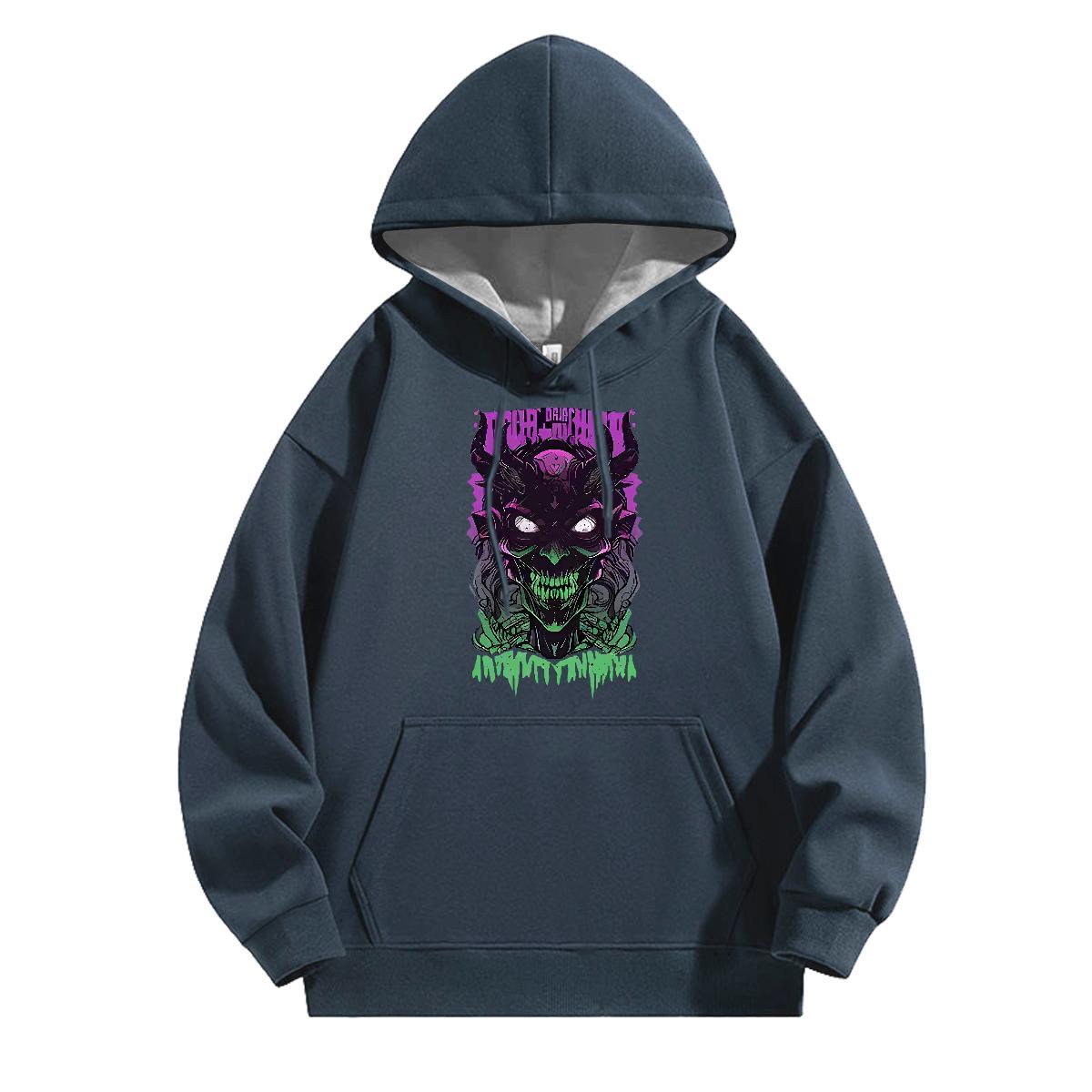 2024 Autumn Winter Hoodie Cool Design Couples Hoodie Customized Wear Outdoor Long Sleeve Soft Thick Fleece