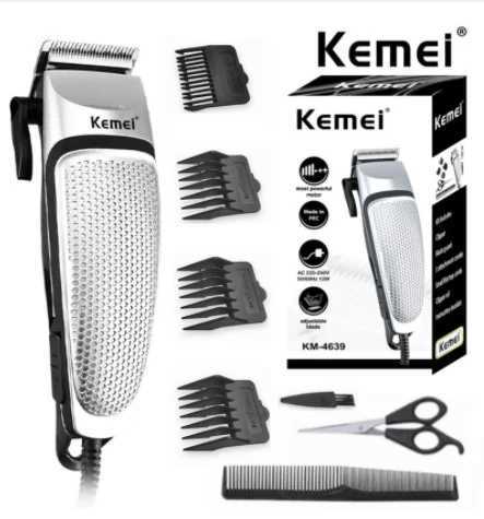 Kemei cheap electric hair clipper salon professional trimmer factory PriceKM-4639 maquinas de cortar cabelo professional W241017