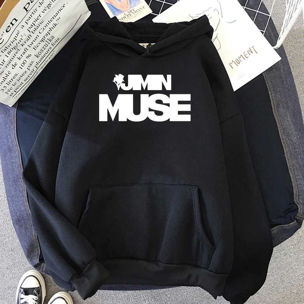 Jimin Muse Hoodie Fashion Women Harajuku Aesthetic Streetwear Casual Hoodies Unisex Autumn Winter Vintage Pullovers SweatshirtsX241016