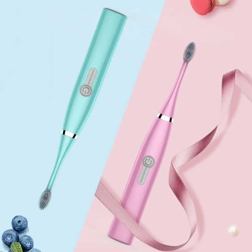New Arrival Portable waterproof battery powered ultrasonic automatic electric toothbrush G241017