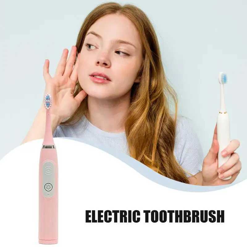 New Arrival Adult electric toothbrush battery powered electric toothbrush with replacement brush head suitable for family dormitories G241017