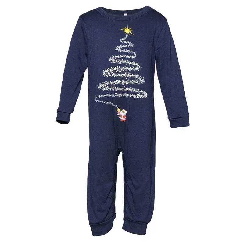 Christmas Family Matching Pajama Set Fireworks Printed Mom Dad Child Family Clothing Warm Soft Pajama Baby and Dog jumpsuit Pjs Christmas Appearance W
