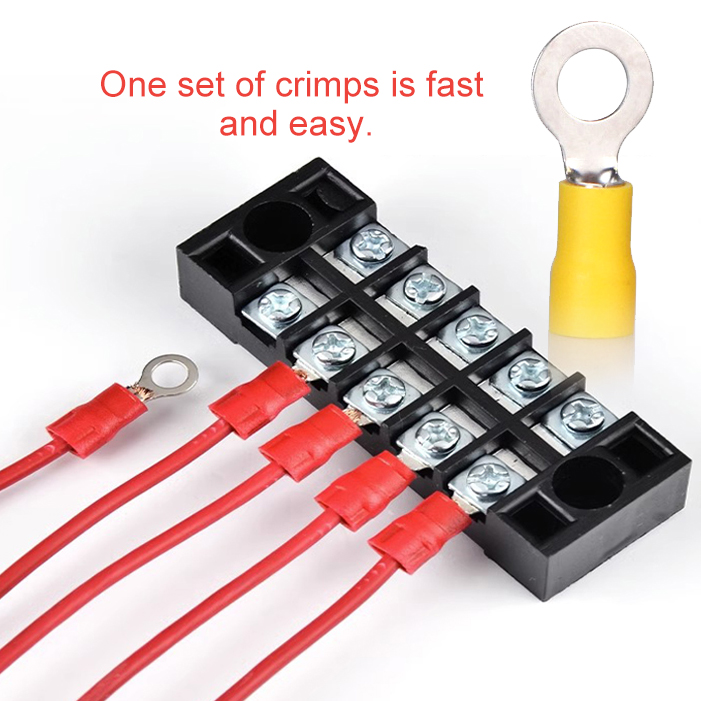 100 RV1.25-4 RV2-6 RV5.5-8 ring insulated wire and cable connectors