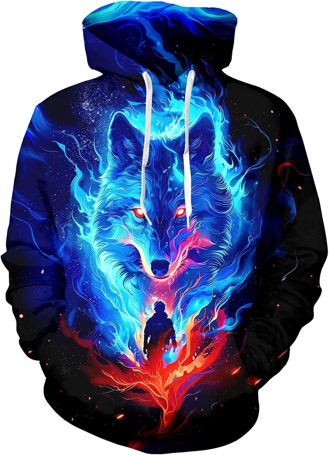 Hoodie for Mens Womens Unisex Cool 3D Liner Hoodies Upgrade Quality Pullover Novelty Print Sweatshirt With Front Pocket Graphic Hoodies sweatshirt War