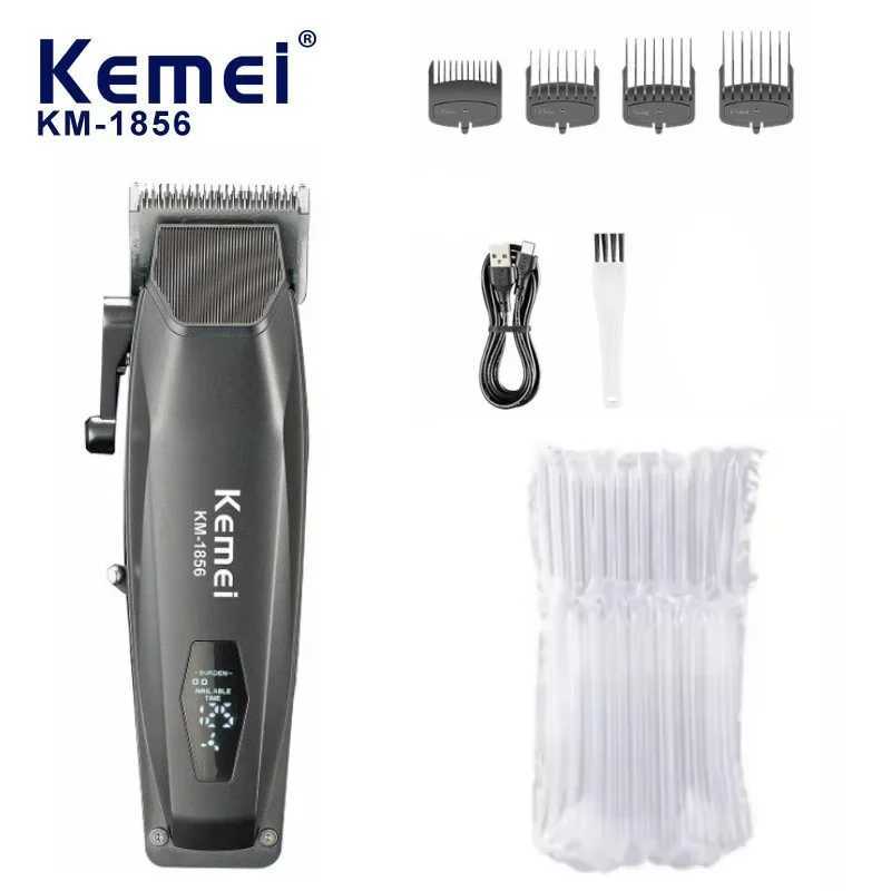 KM-1856 Rechargeable Best Trimmer Professional Cordless Hair Clipper Trimmer W241017