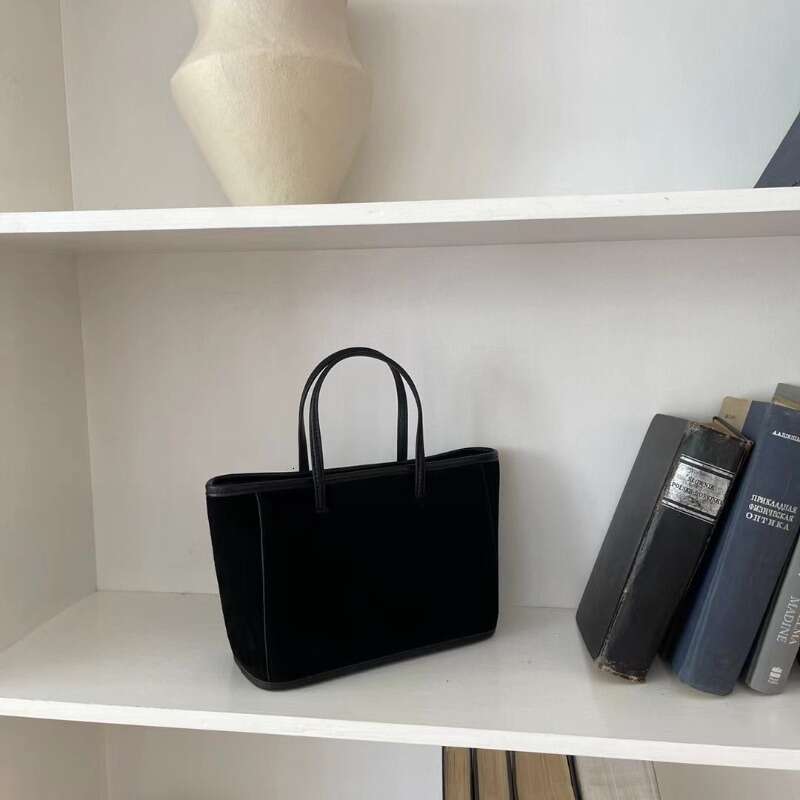 Moda Large Capacity New Frost Elegant Wristlets Minority Commuter Big Square Simple Women Totes Korea Plaid Practical Handbags