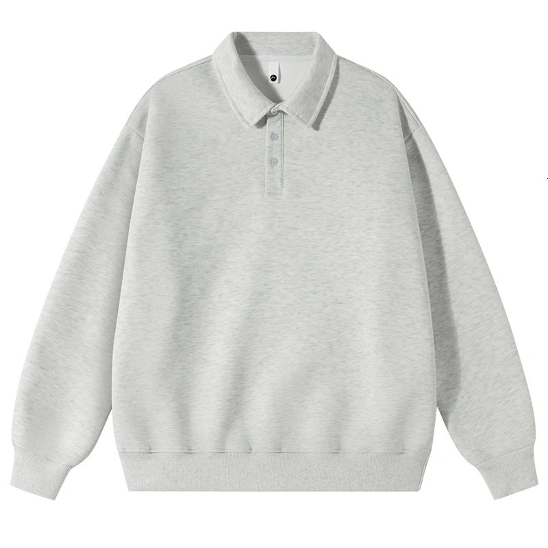 Fashion spring and autumn sports casual long sleeve POLO shirt men loose lapel shirt mens hoodie with youth long sleeve T-shirt 241017
