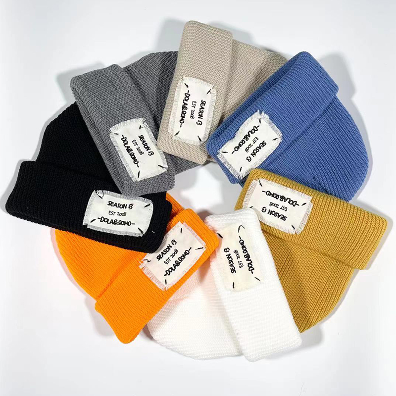 Fall Winter Knitted Beanies for Couples - Chic, Versatile Headwear