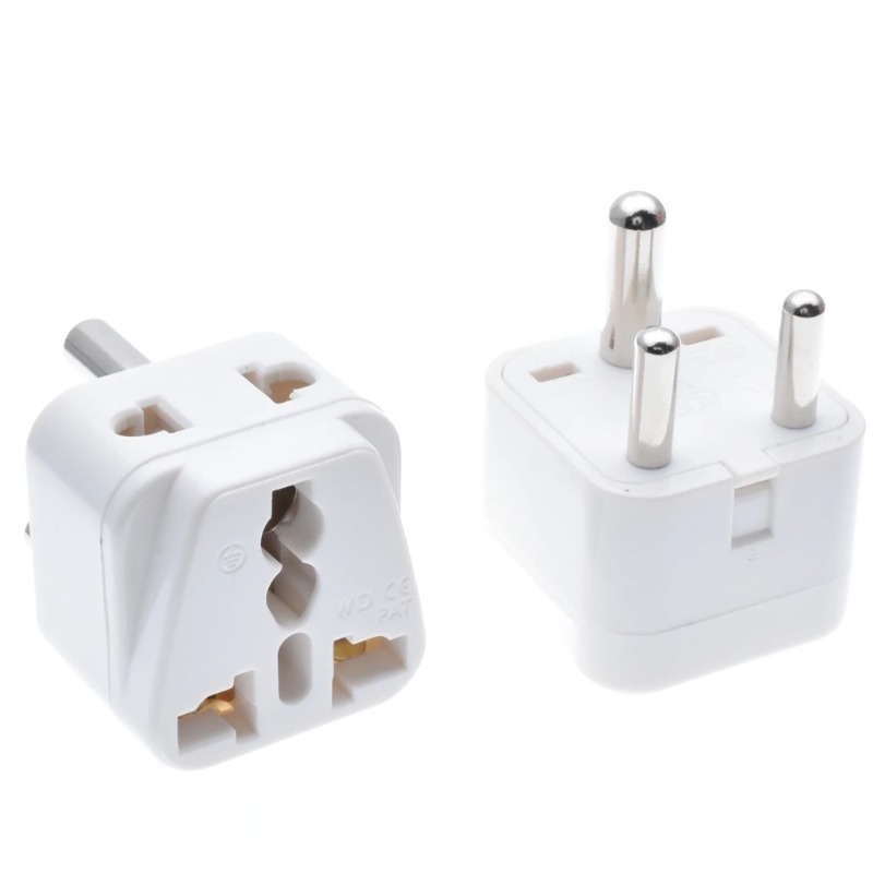 Universal 2 in 1 India Travel Adapter CE Copper India Pakistan South Africa power connector japan au eu us uk to india adapter plug Type D