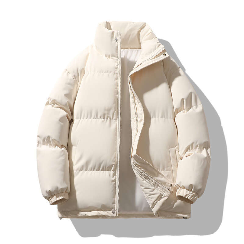 Men down jacket gorham coat glossed puffer winter jackets windbreaker coat embroidered warm hooded puffer jacket casual outwear 14