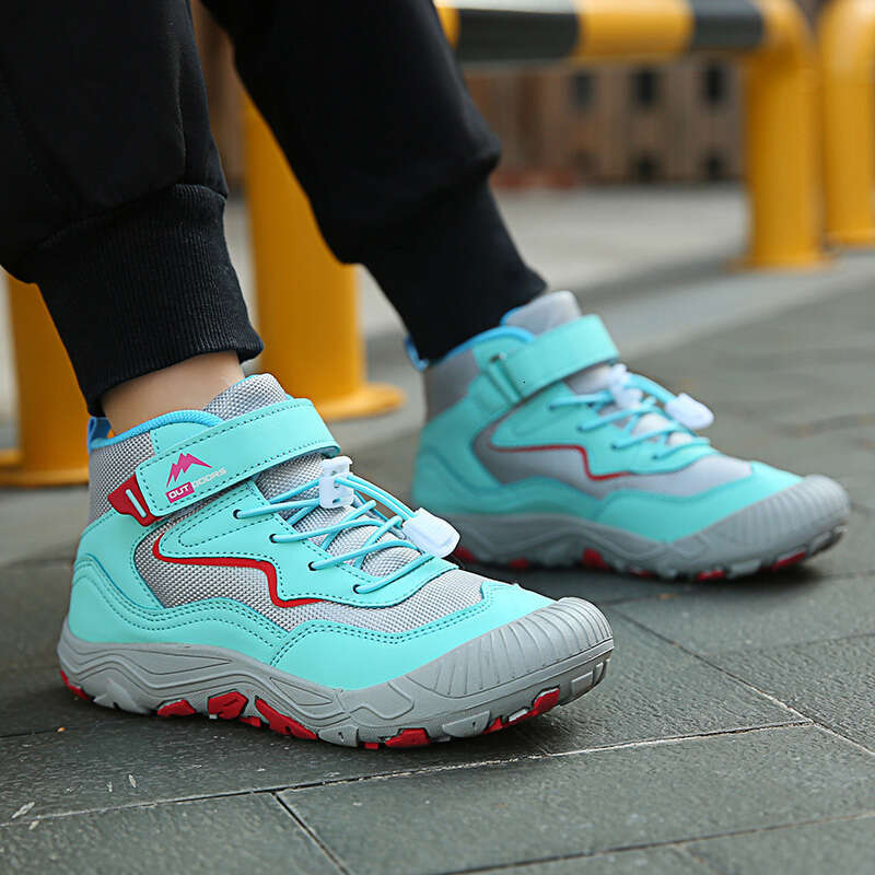 Outdoor anti slip Hiking Kids Trekking Sneakers Summer Mountain Climbing Shoes Unisex Child Sport Footwear For Boys&Girls
