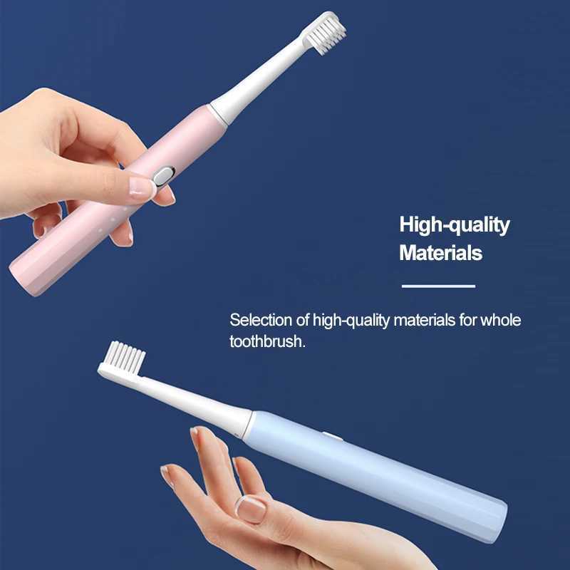 New Arrival Sonic rechargeable electric toothbrush 4 8 adult accessory head 2-minute smart timer IPX7 waterproof G241017