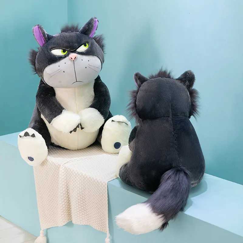 30CM Creative Lucifer Funny Cat Plush Toy Doll Lucifer Doll Ornaments Childrens Comfort Pillow Holiday GiftXJ250218