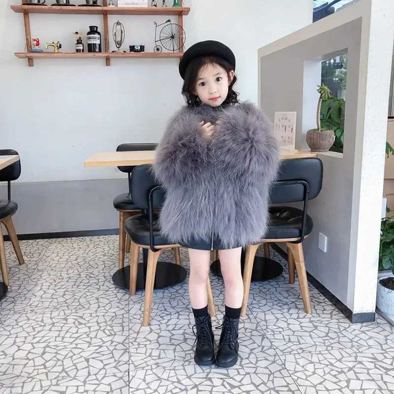 Autumn and winter new thick wool cotton jacket fashionable princess childrens clothing M241018