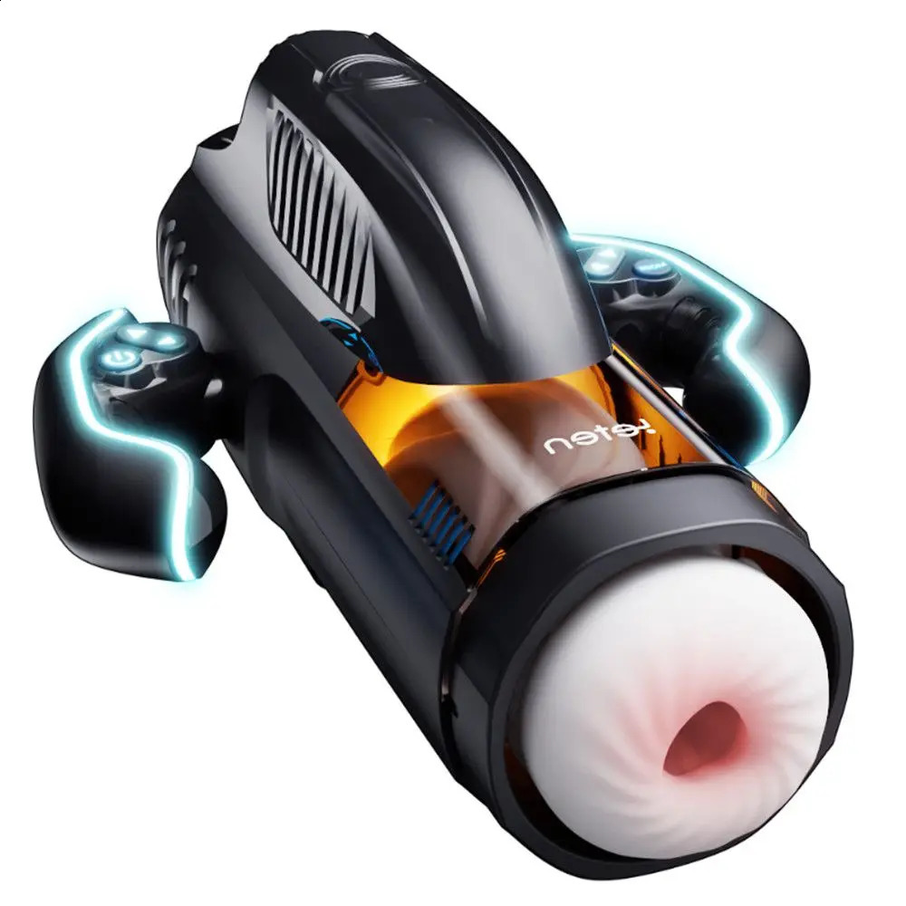 Leten THRUSTING-PRO Automatic Telescopic Sucking Heating Intelligent Male Masturbator Men Masturbation Cup Sex Toys for Men 241010