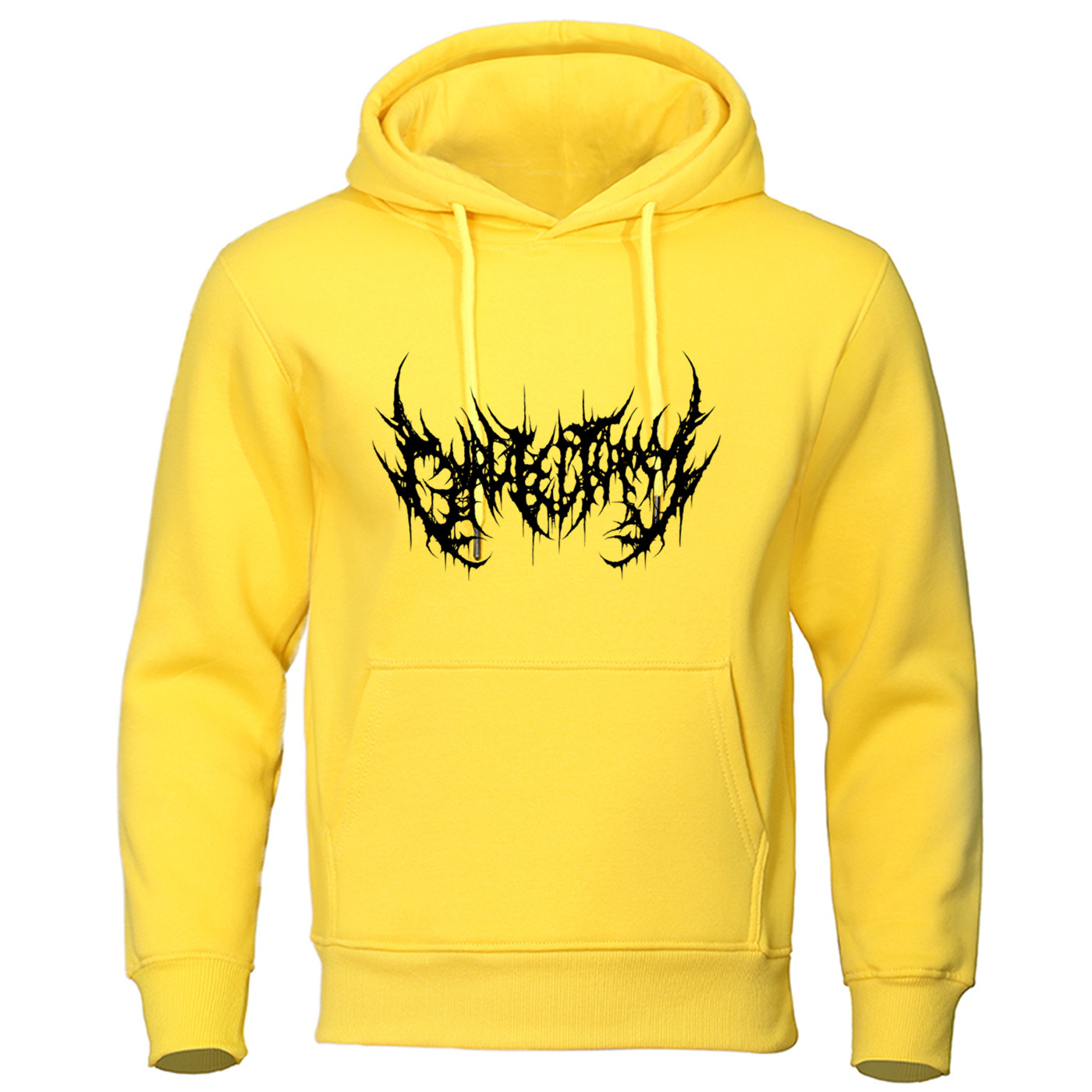 Men Hooded Pullover Fashion Sweaters Casual Running Long-Sleeved Loose Daily Hoodie