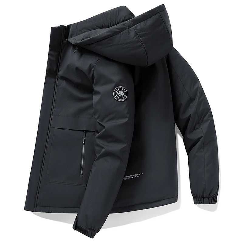 Men Puffer Jacket Thick Winter Jacket Men Warm Parkas Graphene Coats Fashion Casual Outwear Hooded Cotton-padded Men Clothing LX241018