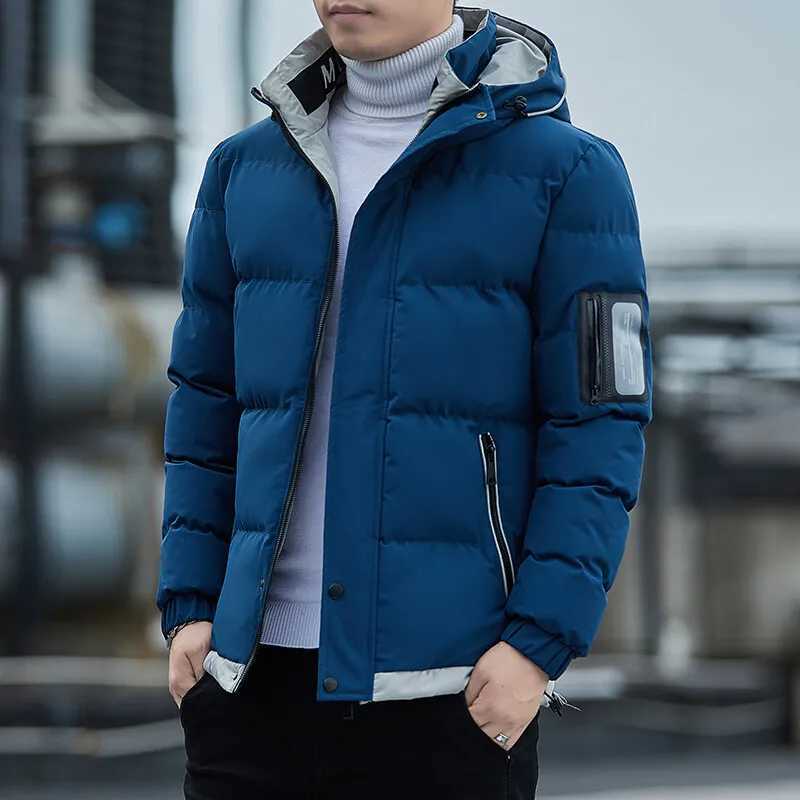Men Autumn Outwear 2024 Winter Brand New Casual Warm Men Thick Waterproof Jacket Parkas Coat Windproof Hat Parkas Jacket Parkas LX241018