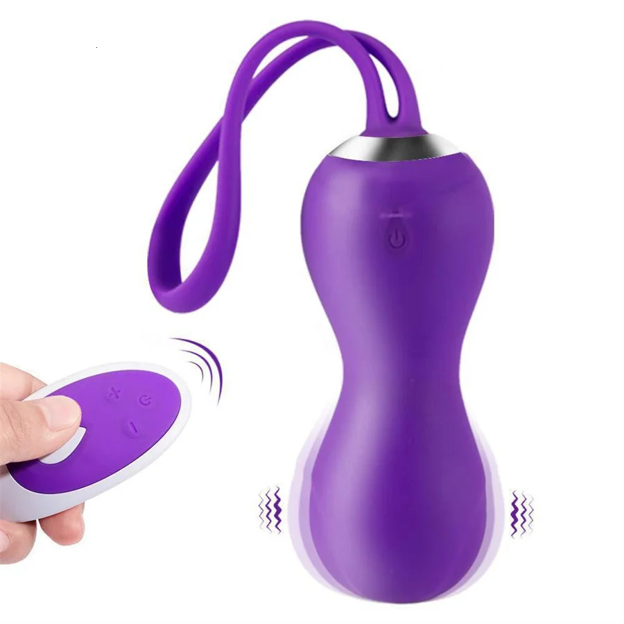 10 speed vibrating egg vagina tightening exercise Kegel ball vibrator massager Gspot female sex toy 241009
