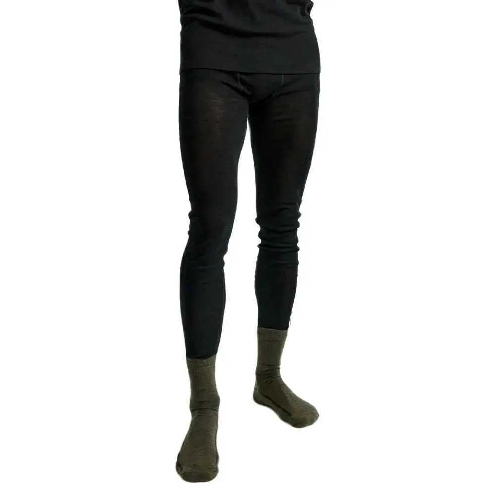 Men's Thermal Underwear Mens Merino Wool Base Set 160G One Layer 55% Merino Wool Hot Underwear Set Mens Top+Bottom Long Johns Warmth and Odor Pre