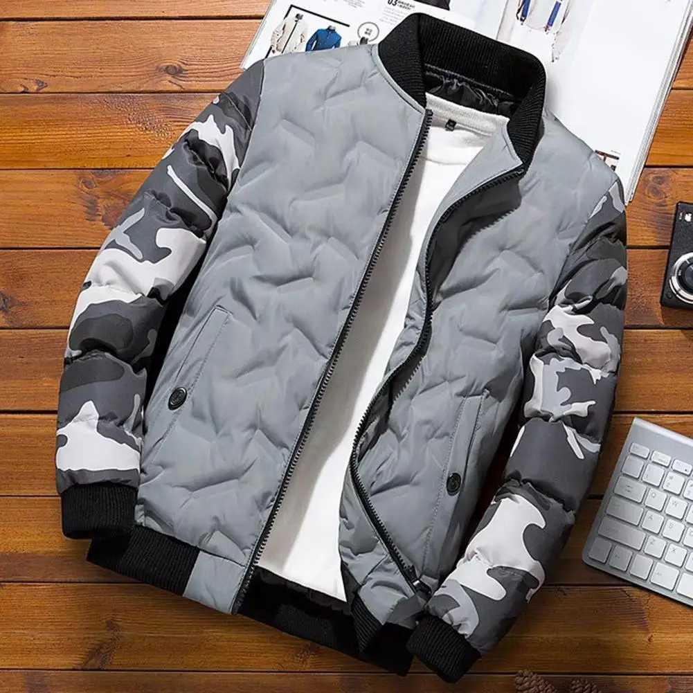 New Fall And Winter Mens Outdoor Casual Versatile Fashion Collar Light Short Down Jacket Trendy Padded Thickened Jacket LX241018
